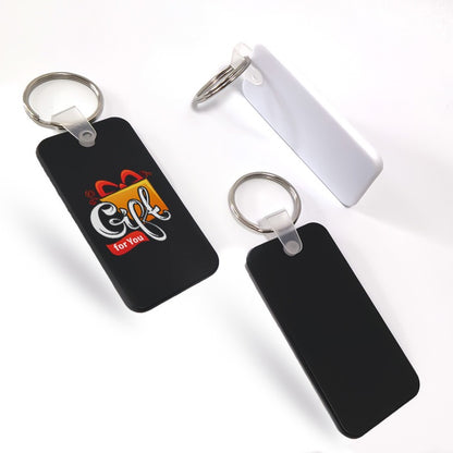 Personalised Rectangle Keyrings | Promo Corporate Gifts