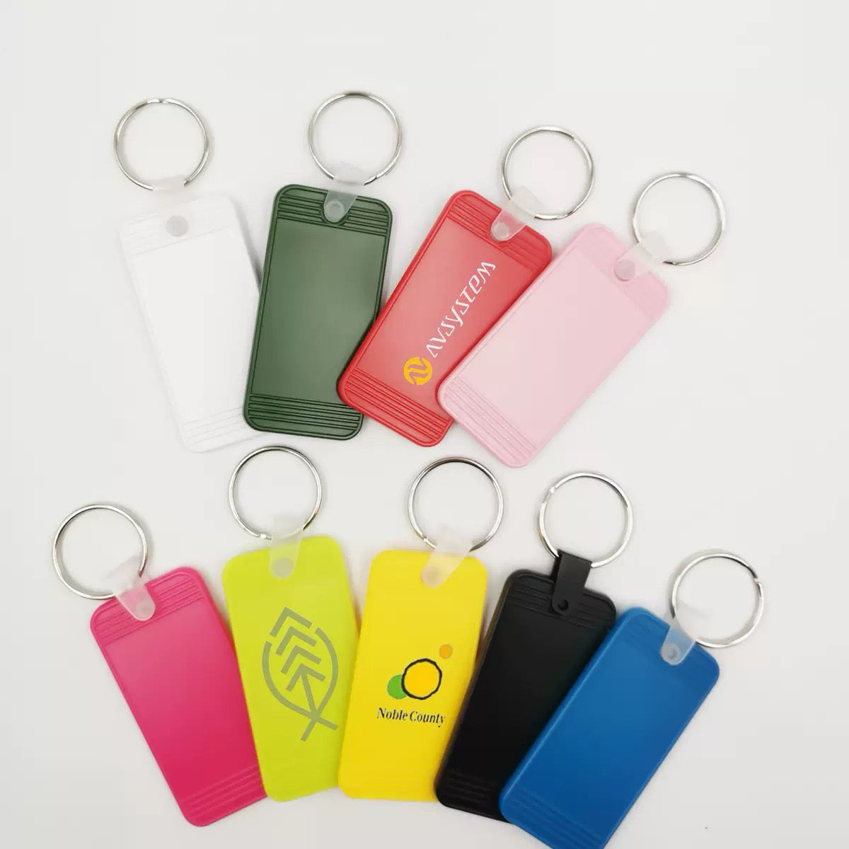 Personalised Round Keyrings | Custom Any Logo/Design