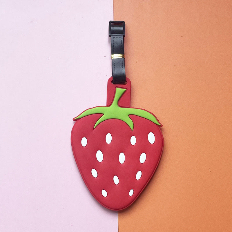Personalized Bulk Custom Logo Name Bag Travel Accessories Sublimation Print Blank Plastic Loop Strap Silicone PVC Luggage Tag