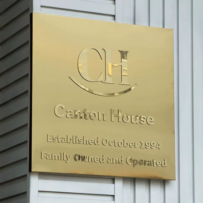 Custom Metal Stainless Sign