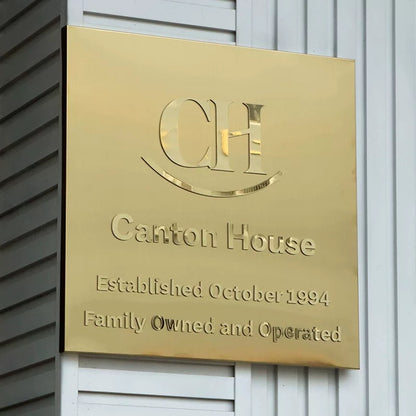 Custom Metal Stainless Sign