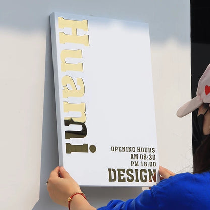 Custom Metal Stainless Sign