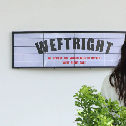 Custom Retro Vintage Sign Light Box