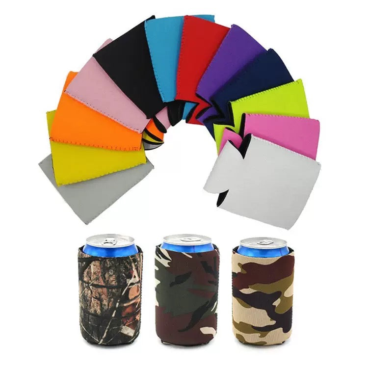 Custom Neoprene Can Cooler Slim Can Cooler Beer Bottle Holder Personalized Sublimation Can Cooler with Custom Logo