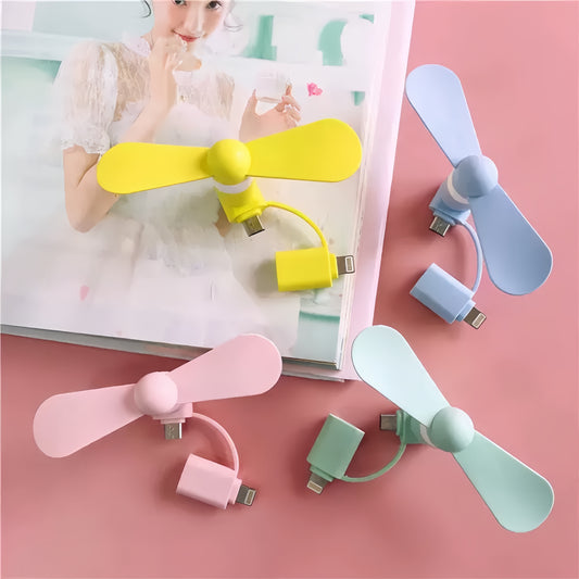 Gift Customized 2025 New Creative Retro Desktop Moving Head Fan Home Portable