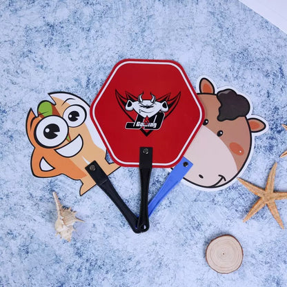 Custom PVC Handheld Fan Summer Gift Promo