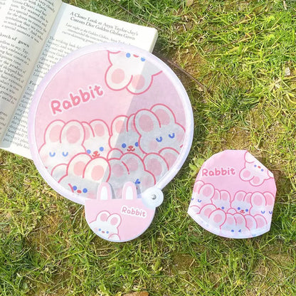 Custom PVC Handheld Fan Summer Gift Promo