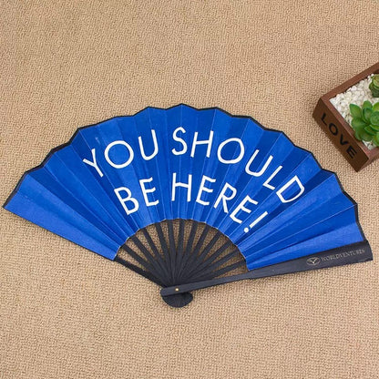 Custom Folding Handheld Fans Promo Items Summer Present