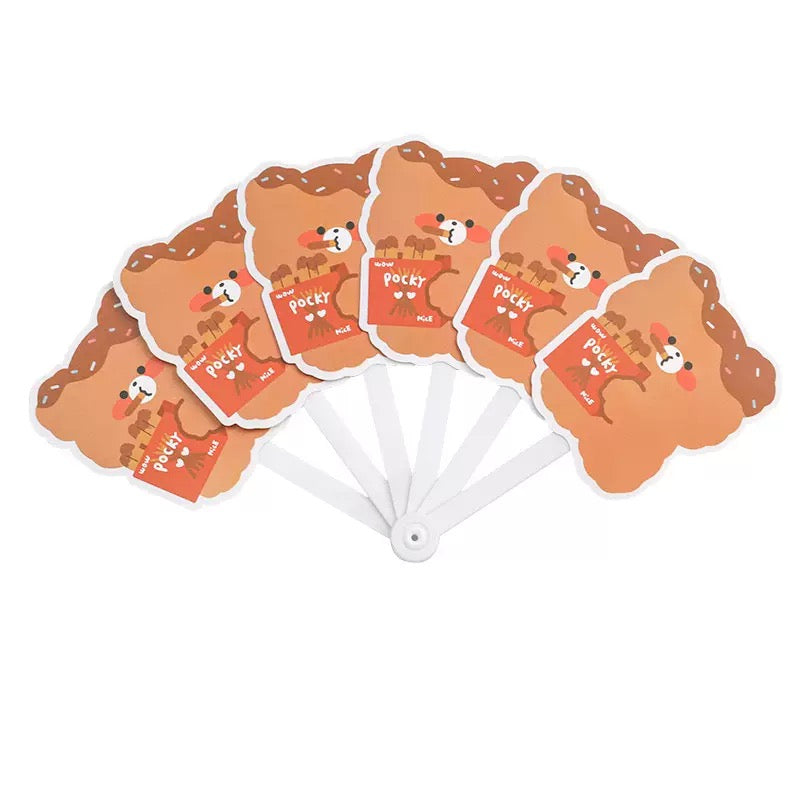 Custom Folding Handheld Fans Promo Items Summer Present