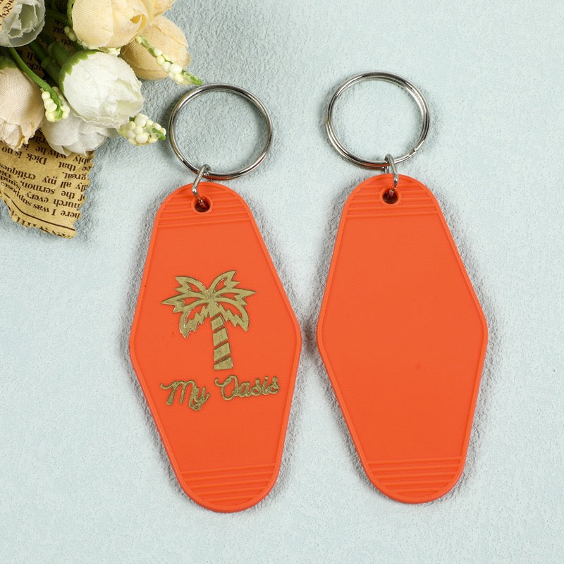 Personalised Laser Engraved Key ring | Gold Foil Keychain | Diamond Keytags Promo