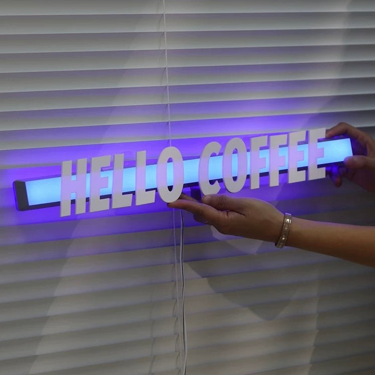 Custom Color LED Tube Signs