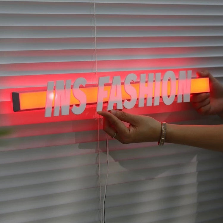 Custom Color LED Tube Signs