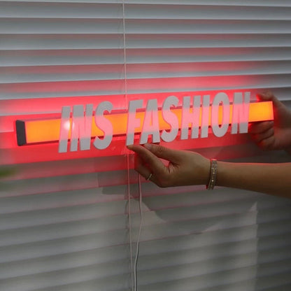 Custom Color LED Tube Signs