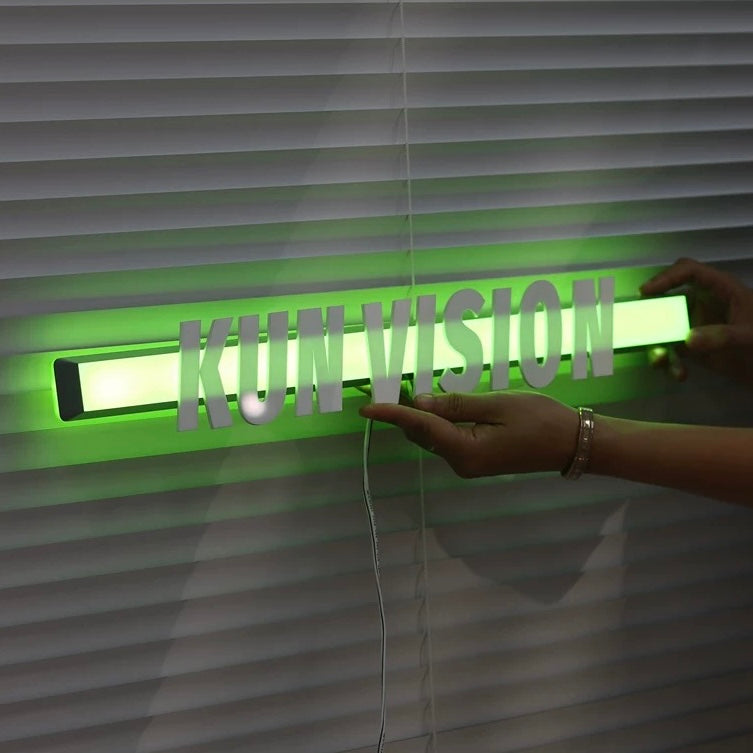 Custom Color LED Tube Signs