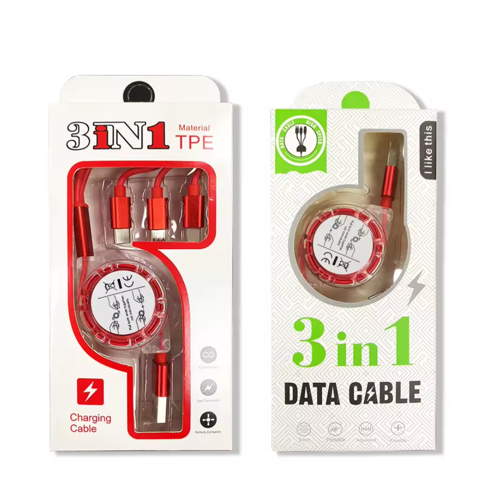 Custom 3 in 1 Charging Cable