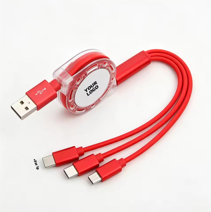 Custom 3 in 1 Charging Cable