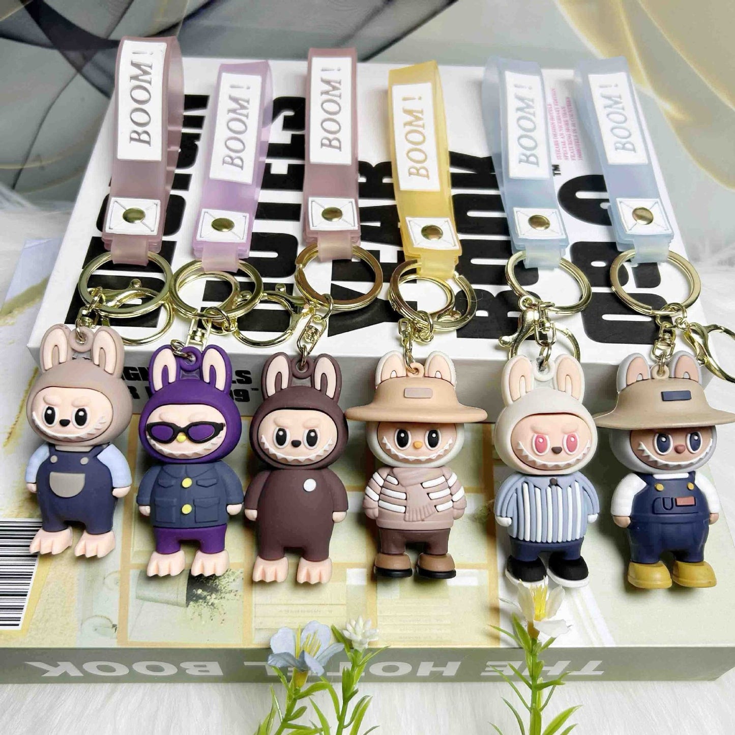 New Arrive Cute Keyring ''The Monsters'' Keychain