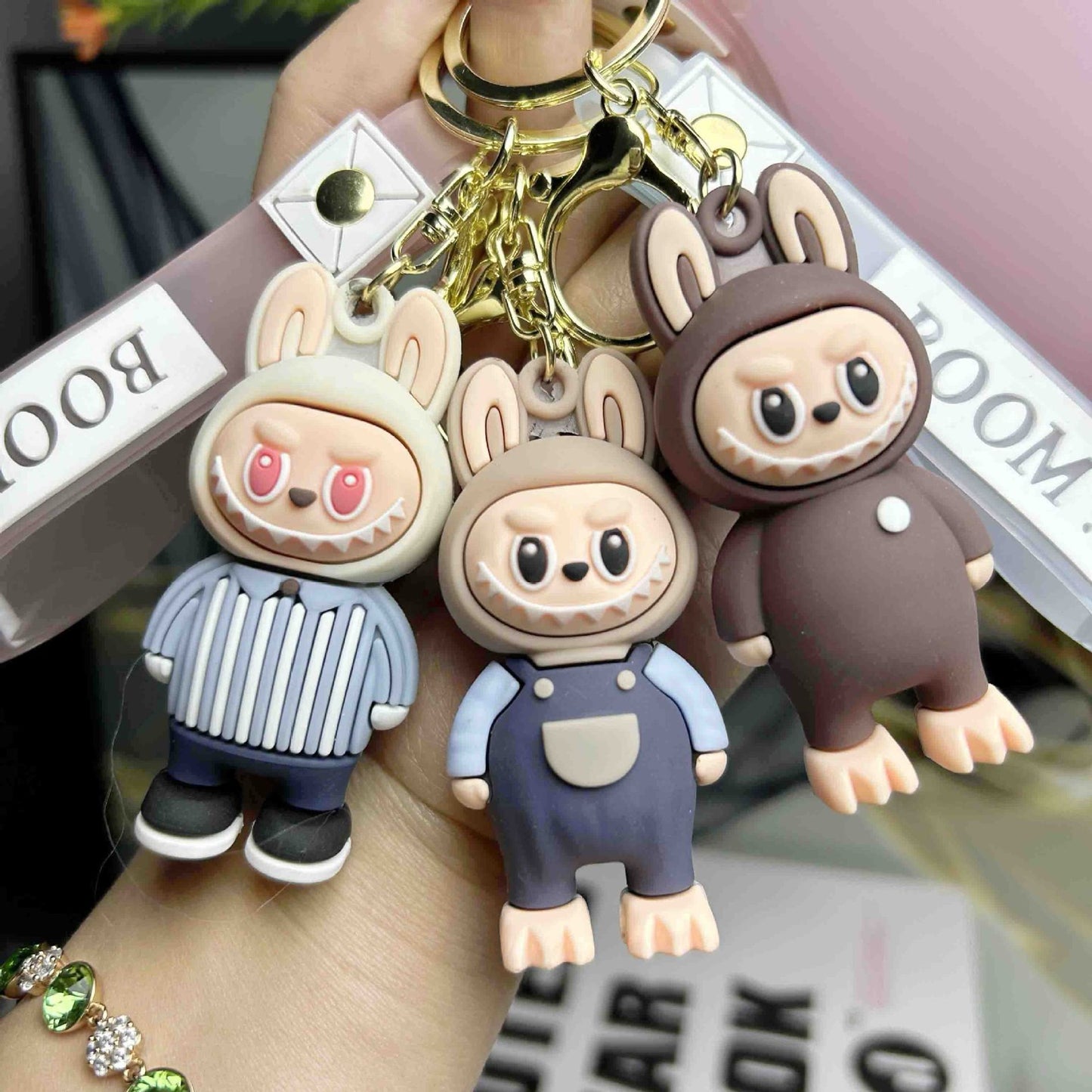New Arrive Cute Keyring ''The Monsters'' Keychain