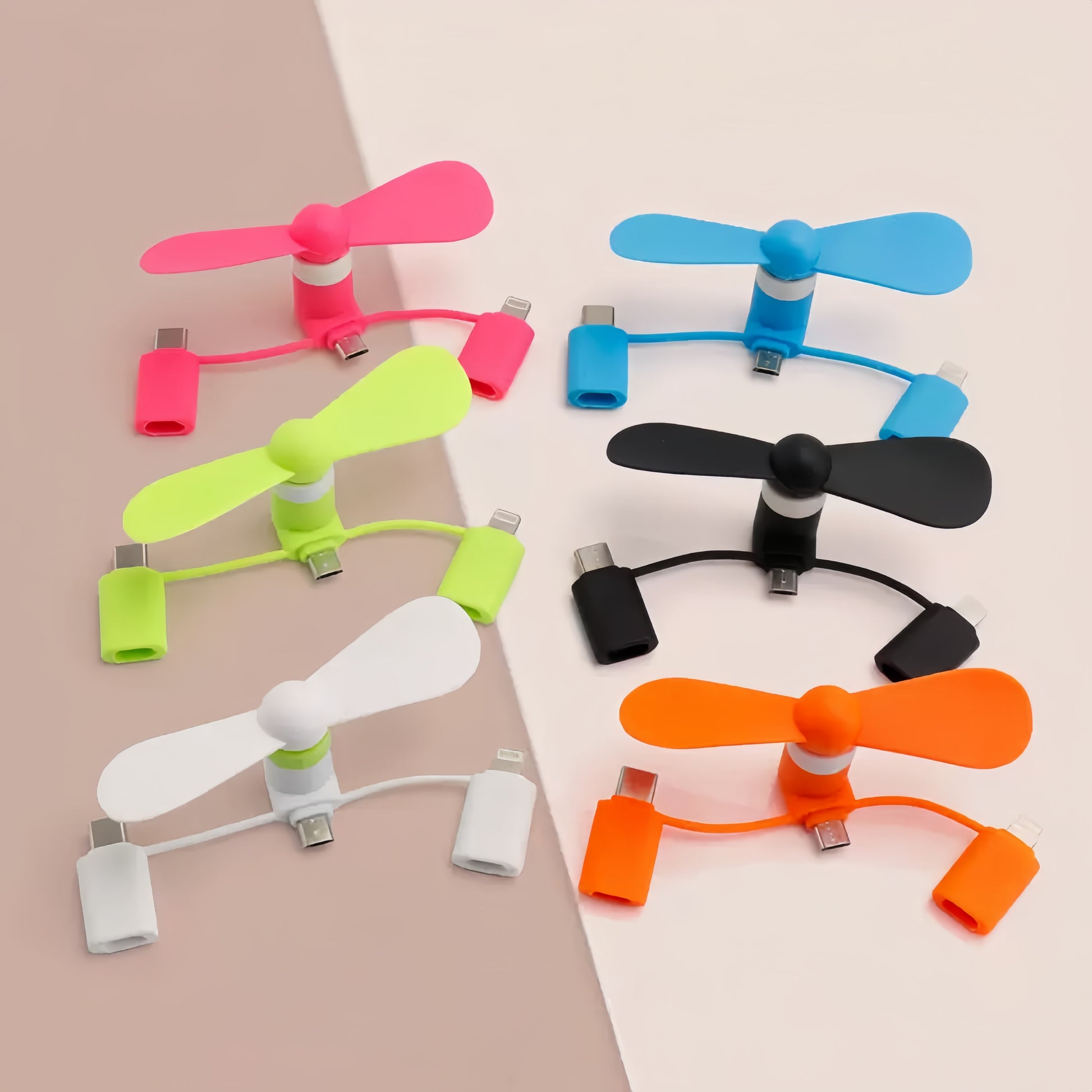 Skip to the beginning of the images gallery
Custom Mini USB Fan for Phone