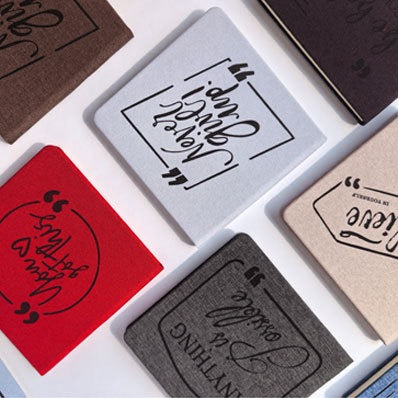 Custom Fabrics Notebooks Any Logo