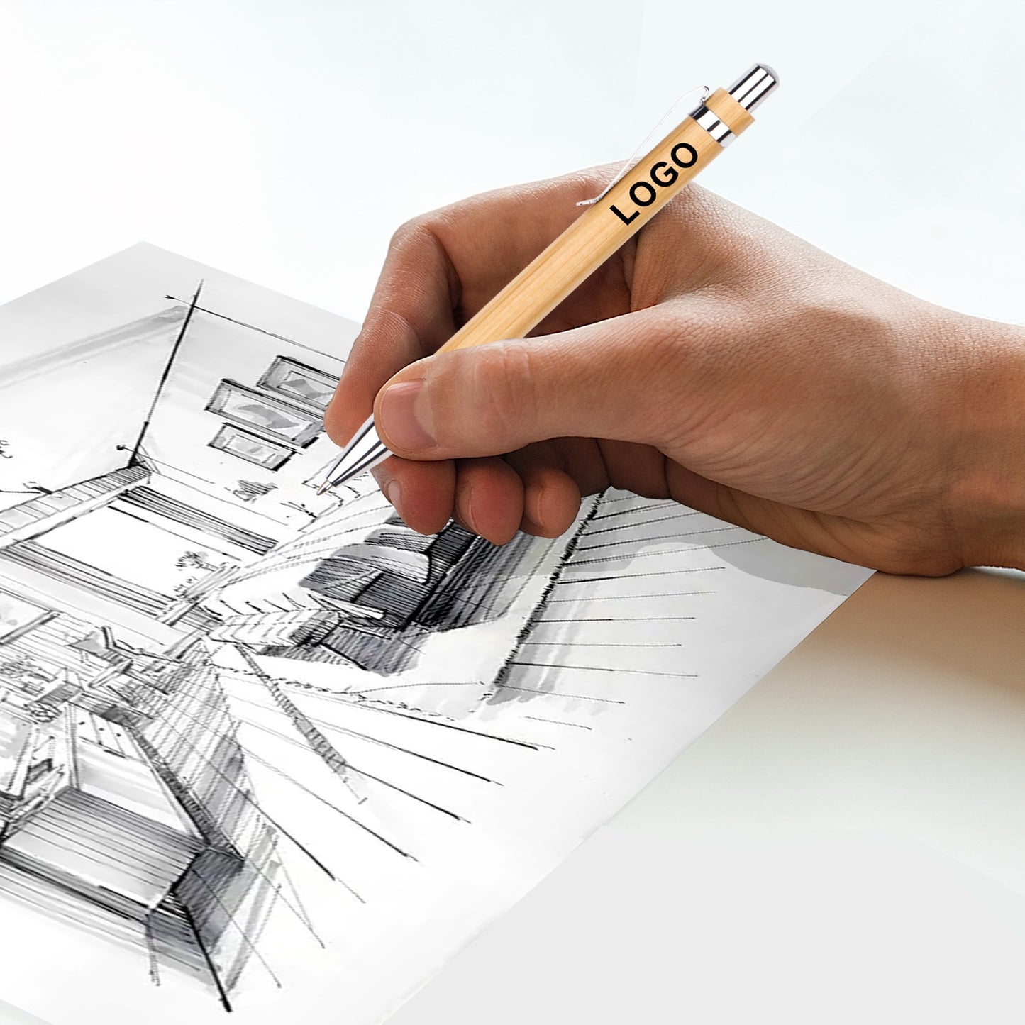 Custom Bamboo Pens Promotional Gifts