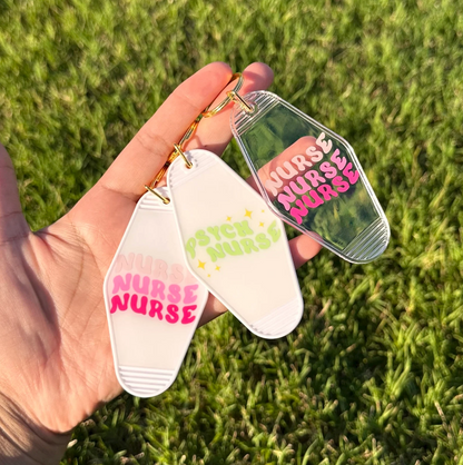 Fashion Plastic Plant Acrylic Key Chain Personalized Custom Printed Clear Acrylic Blank Circle Key Chains for Wedding Gift