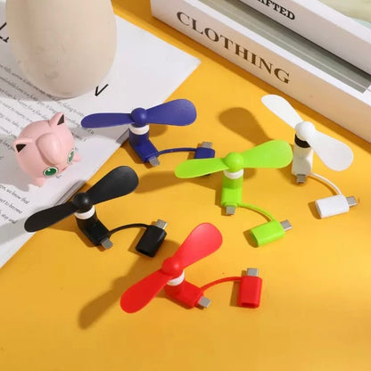Custom Printed Airing micro USB fan