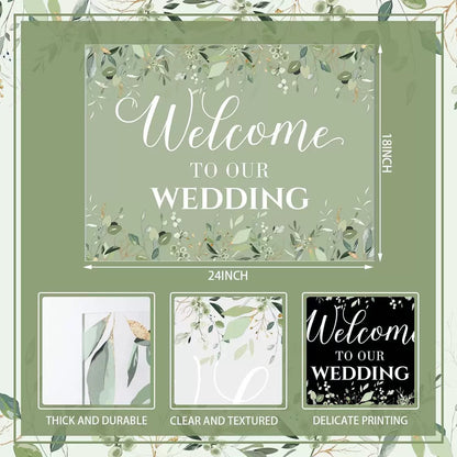 wedding sign