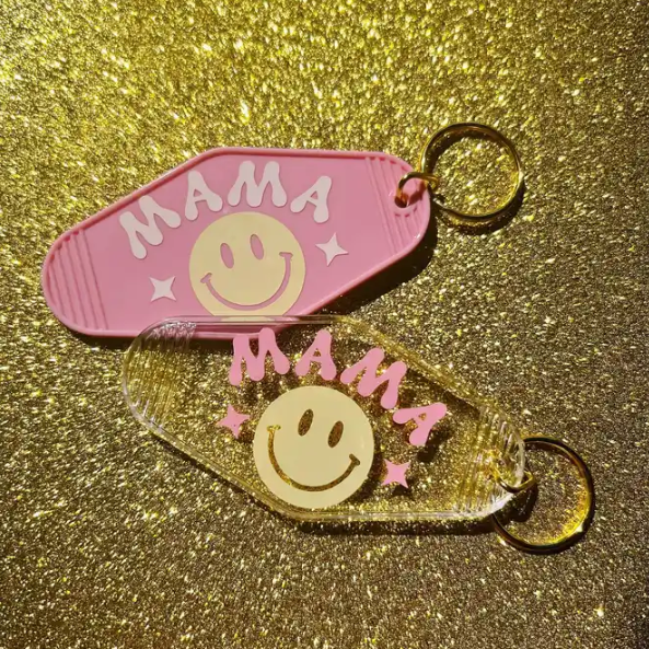 Retro Motel Room Key Ring Tag Enamel Hotel Keychain Custom Brand Antique Metal Custom Embossed Vintage Custom Logo